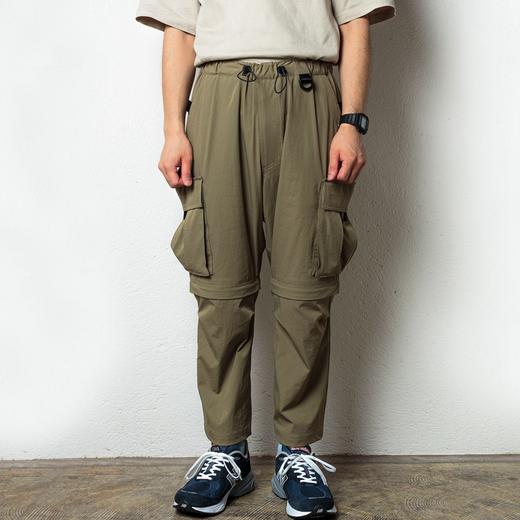 WILD THINGS X narifuri Army pants 机能工装裤可拆卸变换短裤 商品图3