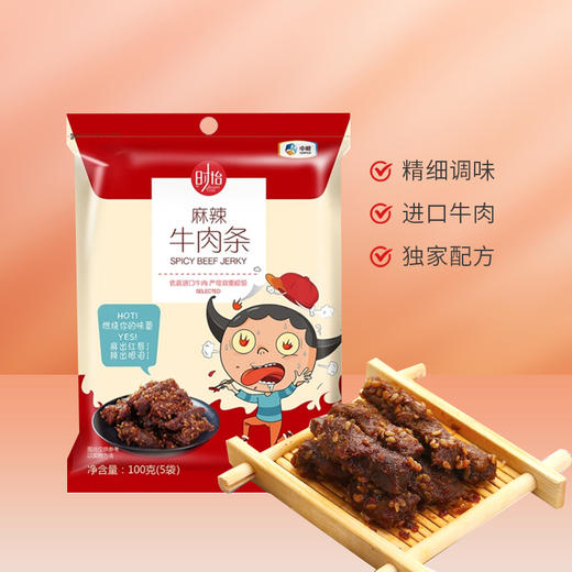 中粮时怡麻辣牛肉条100g 商品图0