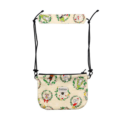 HUJI祤集pieton斜挎包插画圣诞圣诞 商品图1