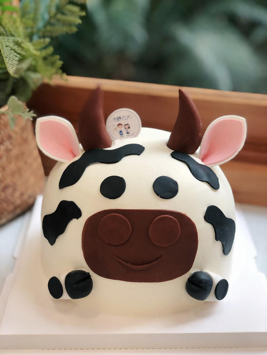 翻糖牛牛奶油蛋糕 下单前请仔细阅读商品详情 商品图0