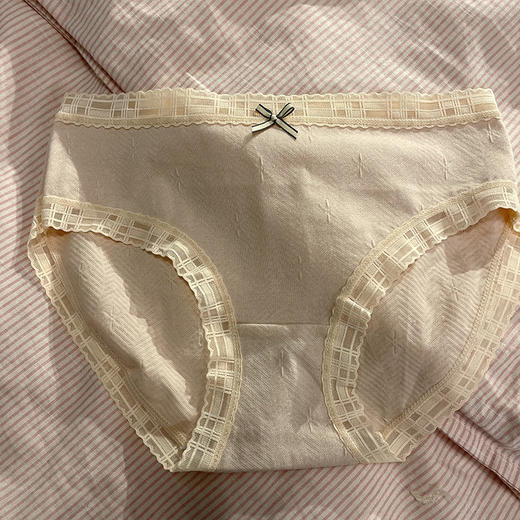 <曾小咸推荐>巨折清仓秒杀，稀有现货24小时发【仅限今日】 【贴身衣物不退不换】高腰蕾丝内裤女收腹提臀性感火辣打底裤日系甜美三角裤 商品图1