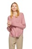 URBAN REVIVO 粉色开衩套头上衣 8594 商品缩略图0