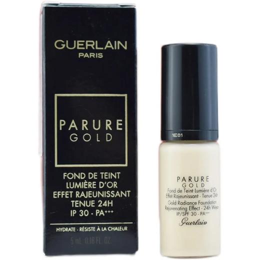 【爆款超低价预售 急单慎拍】新款娇兰金钻修颜粉底液5ml小样 黑钻遮瑕水润不易脱妆00色号 商品图0