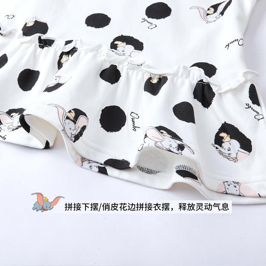 【商场同款】
迪士尼童装24秋季新品女童甜美米妮可爱长袖连衣裙女宝学院风长裙 商品图8