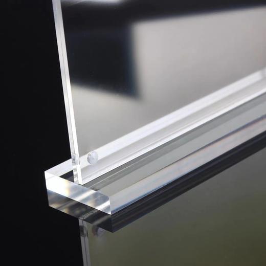 220*110mm亚克力强磁T型台签高清透明展示架台卡桌牌价格牌立牌磁吸台牌广告展示牌商品促销零售价格牌台卡架 商品图3