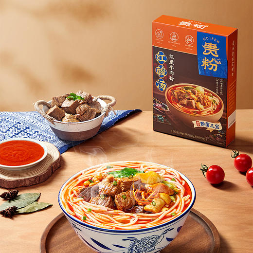 地道贵州风味米粉  独特民族风味  酸汤脆脆粉/鲜鲜粉 商品图2