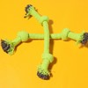 宠物玩具编织纯色棉绳双结20cm 磨牙耐咬 释放压力 商品缩略图6