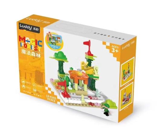 【乐的】魔法森林75PCS/LD-6103 商品图1