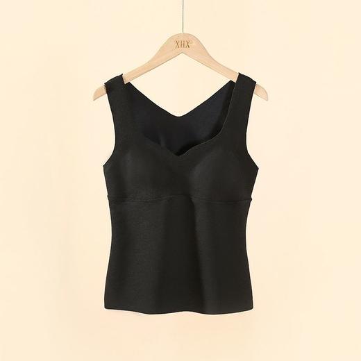 保暖 背心内衣女 打底衫内搭 秋冬无痕加绒加厚ykk29 商品图2