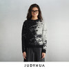 JUDYHUA 泼墨提花针织上衣 商品缩略图0