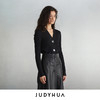 JUDYHUA 装饰扣设计款针织开衫 商品缩略图1