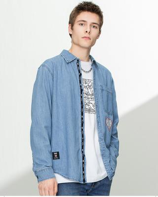 Lee2021年秋男款长袖衬衫潮LMT0013986VC00FA00298 商品图0