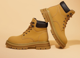 百货世界-森达大黄靴