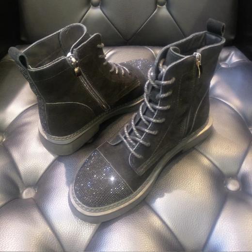 BB052奢华满钻加绒马丁靴 商品图8