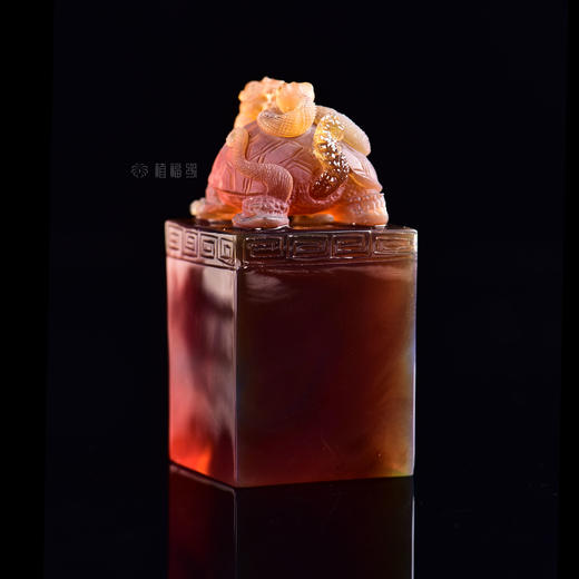 【玄武】琥珀玄武印章  HP2211056 商品图2