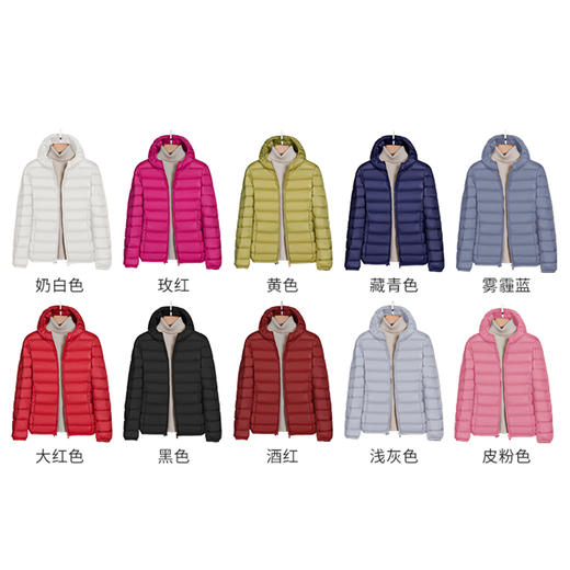 裁缝学苑AX20轻薄羽绒服纸样女装冬季2022年新款短款外套衣服样板 商品图3