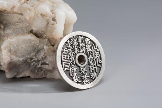 矩德泉坊 纯银手作 山鬼背太上老君图（2.9厘米版）089 商品图9