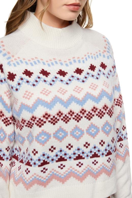 Monki 费尔岛提花半高领毛衫 8617 商品图2