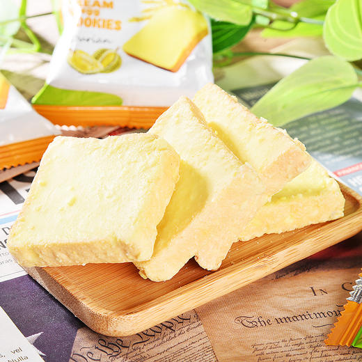 越南TIPO面包干135g榴莲味/牛奶味 蛋香浓郁久久回味片片醇香 058738/058774 商品图2