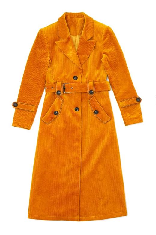 OCTAVIA 灯芯绒束腰外套 4534 商品图4