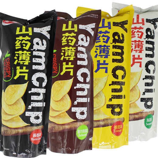 宏途山药薄片 番茄味/蜜汁烤翅味/酱香味/海苔90g*6袋 商品图7