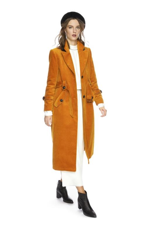 OCTAVIA 灯芯绒束腰外套 4534 商品图1