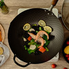 神田铁神2代窒化钻石纹铁锅家用炒锅30CM/33CM 商品缩略图3