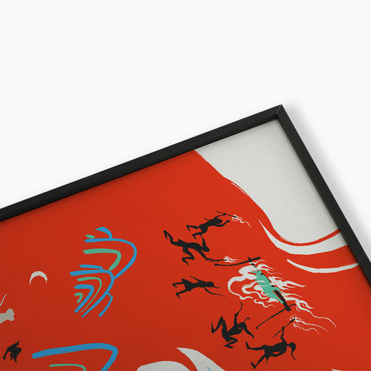 多喜爱 高清数码布艺装饰画 新潮国风神话故事 抽象系列 cs 商品图4