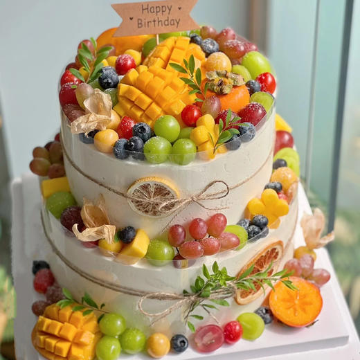 双层水果多多（进口动物淡奶油） 商品图0