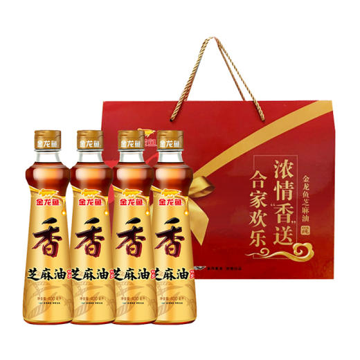 金龙鱼 芝麻油礼盒220ml*4 商品图0