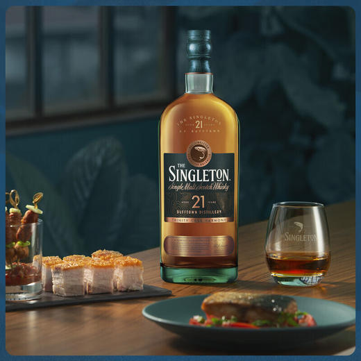苏格登21年 单一麦芽苏格兰威士忌700ml 商品图2
