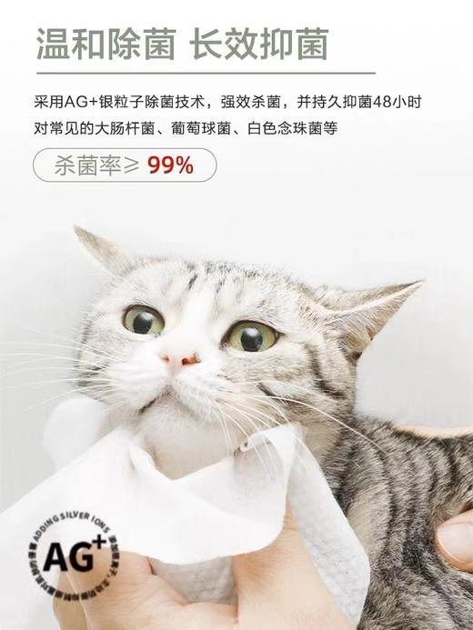 【积分商城】金多乐湿巾NACA宠物5D玻尿酸清洁护理手套沐浴露/清洁湿巾 商品图3