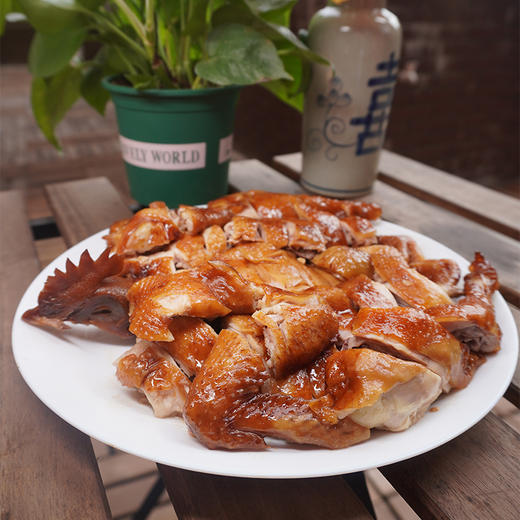 中宿麻鸡 广东清远酱油鸡 800g 商品图3