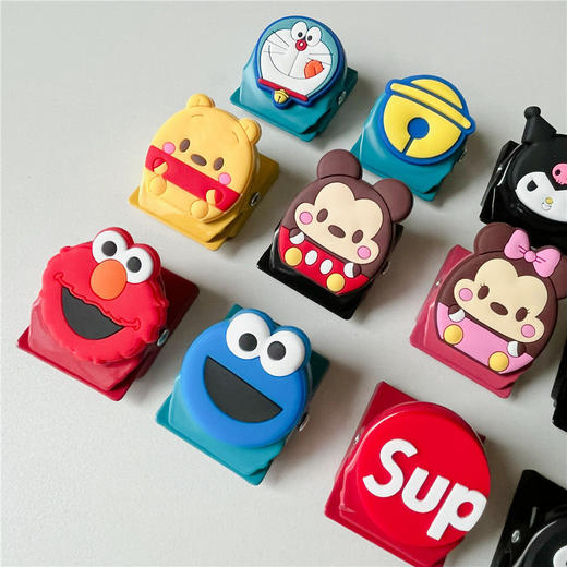 卡通新款金属夹子冰箱贴封口夹磁性贴密封磁力贴 ccl04 商品图1