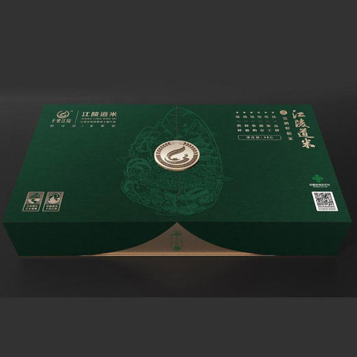 【严选】江陵道米富硒虾稻米4kg礼盒装 商品图9