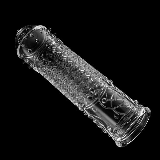 谜姬 国潮四神兽狼牙套延长套阳具套龟头套加长套加粗大物理延长阴茎套男用锁精延时环夫妻房事情趣道具长款成人性用品 商品图7