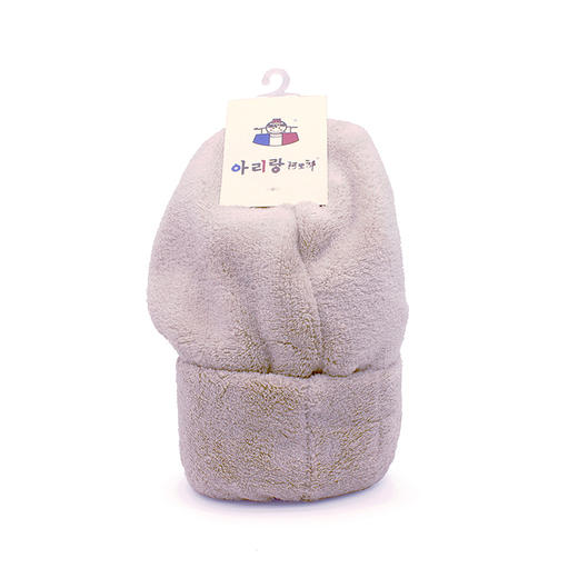 阿里郎 二代干发帽 淡粉/银灰（随机）아리랑 드라이 헤어 타월 (핑크색/그레이 랜덤배송) 商品图1