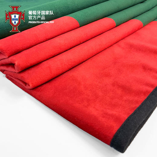 葡萄牙国家队官方商品丨C罗印号毛毯世界杯保暖家居毯可收纳毯子 商品图4