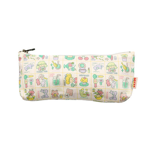 HUJI祤集笔袋插画动物单词 商品图1