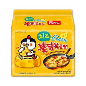 【5멀티】삼양 불닭볶음면치즈맛140g*5