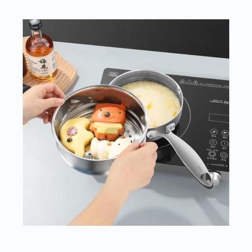 康佳不锈钢奶锅套装（KNG-1801T） 商品图1