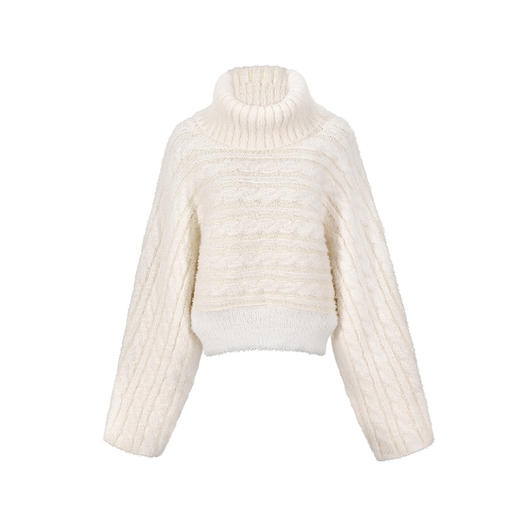   NUTH“肩上漫行”｜多穿大领柔软毛衣弹力宽松百搭毛衣（发货同步天猫时间） 商品图5