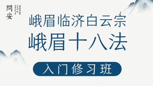 峨眉十八法 入门课 商品图0