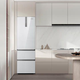 卡萨帝（Casarte）冰箱 BCD-380WLCI374T1U1 冰瓷基岩灰