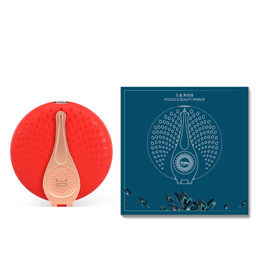 Poby孔雀美妆镜GKD041 商品图0