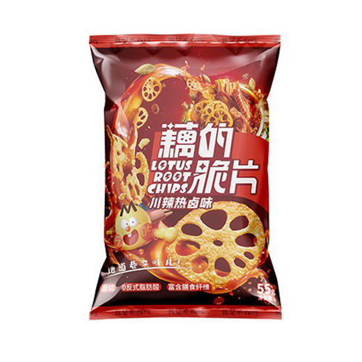 藕的脆片川辣热卤味55g 商品图0