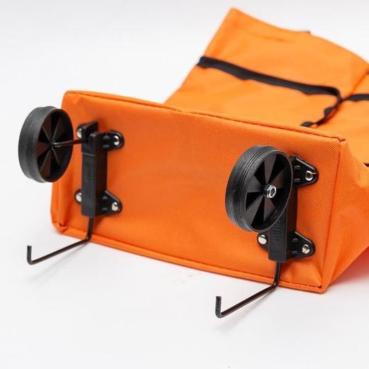 折叠购物车袋 手拉车 伸缩拖轮包超市购物袋买菜车便携买菜hsn15 商品图6