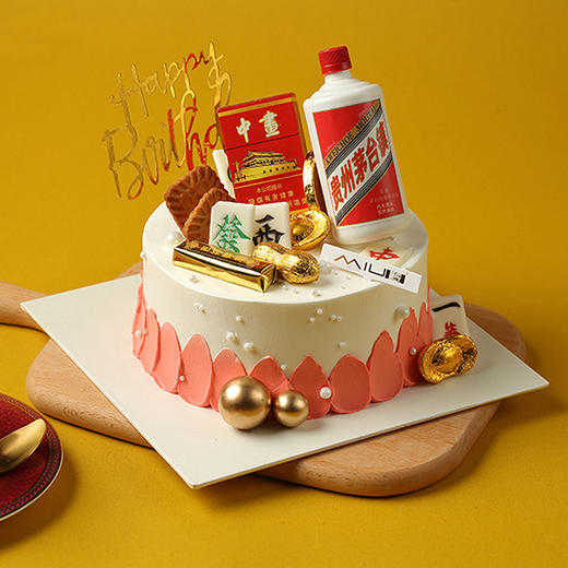 男士蛋糕（烟酒麻将版） 商品图1