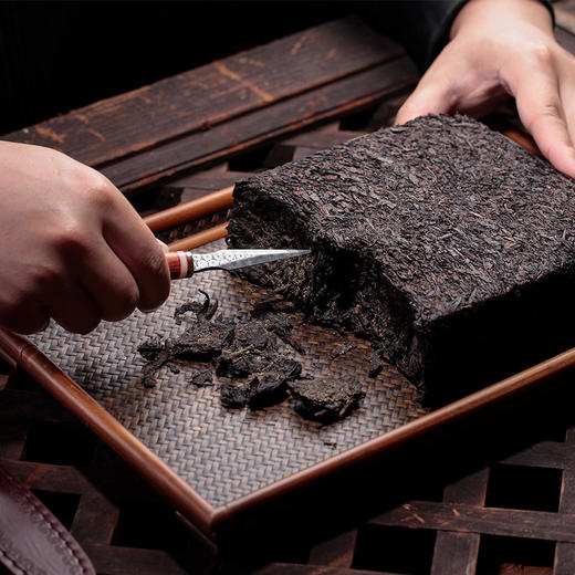 中茶 海堤茶叶官方旗舰店 金花香橼 乌龙茶发花茶砖 一公斤装 商品图2