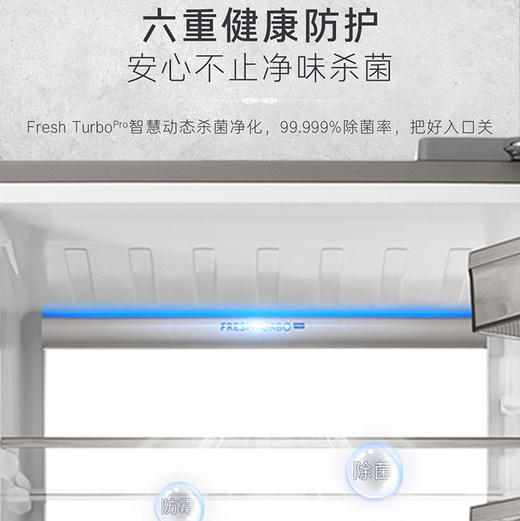 卡萨帝（Casarte）冰箱 BCD-380WLCI374T1U1 冰瓷基岩灰 商品图11